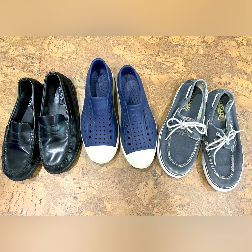3 pairs of boys shoes spring ready!